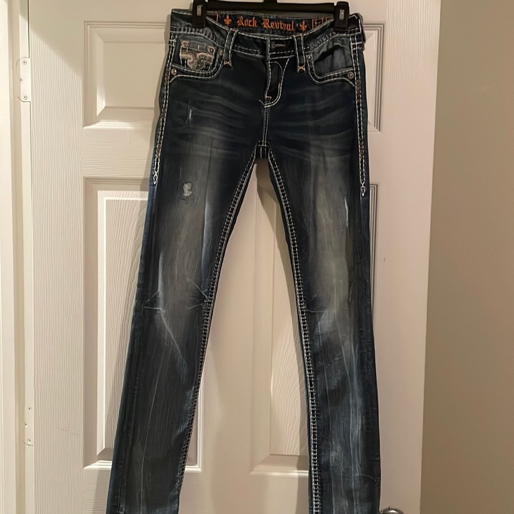 Rock Revival Women’s Jeans. Size 27. Gently Worn.